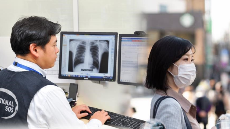 collage of doctors, woman and policeman